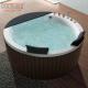 1700mm Freestanding Jetted Bathtub For 2 Round Stand Alone Tub Hot Small