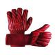 Red Heat Resistant Work Gloves , Aramid Fiber Material Bbq Grill Gloves