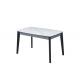 Stylish Solid Wood ISO9001 Nordic Marble Dining Table