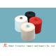 White / Colored Spun Polyester Yarn On Plastic Cone High Tenacity Ne 20s-60s