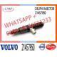 Diesel inyector Common Rail Fuel Injector nozzle Bebe4f11001 21457950 For VO-LVO E3.3 Engine Ma-ck TRUCK MP7
