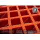 38mm depth RED color Fiberglass Molded  Grating (ABS certificated) | China FRP Grating Supplier