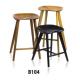 North Europe style wooden bar stool furniture