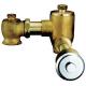 Home CE Brass Toilet Flush Valves , Self Closing Conceal Installation Flushers