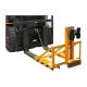 DG500D Forklift Mounted Rubber-belt Drum Grabbers Load Capacity 500kg