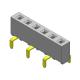 Female Header Connector 2.54mm Single Row Dual Entry TYPE 1*2PIN To 1*40PIN H=5.00mm