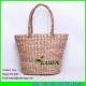 LUDA designer inspired handbags ice creem woven straw beach handbags