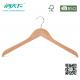Betterall High-end Burlywood Wooden Shirts Hanger with Metal Hook