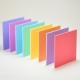 Pastel Acrylic Blanks Coral Candy Rainbow Colour Sublimation Plexiglass Acrylic Sheet For Laser Cutting