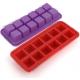 Food grade LFGB/FDA approved Silicone ice cube tray 12 cubes