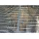 Hot Dip Galvanized Industrial Steel Grating Serrated Bar Walkway Platform Webforge