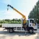 8Ton Jiubang Special Offer Homan Telescopic Boom Mobile Truck Mounted Crane for Sale