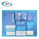 Knee Arthroscopy Disposable Surgical Pack Drapes For Operation Room
