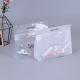 Large PVC Cosmetic Bag Wholesale Zippered Promotional Gift Transparent Storage