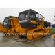 Shantui bulldozer SD22F equipped with the wider track and the mechanical winch
