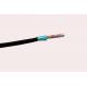 Shielded CMX Cat6 Burial Cable 23 AWG High Performance For Network Cabling