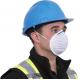 Industrial Protective Disposable Face Mask Staple / Welded Strap With Elastic