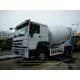 Semi Trailer Concrete Handling Equipment Transit Mixer Truck 12 Cubic Meters