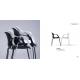 modern stackable cafe dining chair furniture