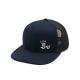 5 Panel Flat Bill Mesh Snap Back Trucker Hat Baseball Sports Cap High Profile Crown