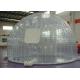 Outdoor Event advertising inflatable bubble tent with transparent color or customized