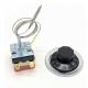 Adjustable Thermostat Temperature Control Switch 50-300 Safety High Limit Capillary Thermostat Knob