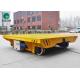 Steelmills Foundries Automated AC-Powered Track Mounted Transfer Cart Heavy Duty Platform Trolley