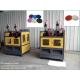 Two Stations Paper Plate Forming Machine , Paper Plates Making Machine