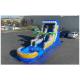 Water Slide Inflatable Commercial With Pool Pvc Jumping Castle Water Park Slide