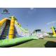 Multiplay Combo Playground Inflatable Amusement Park Bright Color Durable