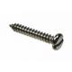 Stainless / Carbon Steel Self Tapping Wood Screws With Slotted Pan Head