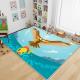 Cartoon Crystal Velvet Sofa Bedroom And Living Room Floor Carpets 100*180cm