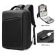 Factory hot sell custom black backpack men light Laptop Bags high quality school backpack fashion backpack bag