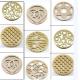 New Cutomized 316L Stainless Steel Locket Plates for Floating Charm Living Locket