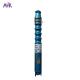 35 Liter/Sec 40°C Vertical Multistage Water Submersible Pump For Drilling
