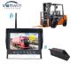 7inch Wireless AHD Waterproof Monitor with wireless waterproof camera Kit for Forklift Truck
