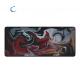 Large Extended Desk Gamer Rubber Pad 30x70 Cartoon Abstraction Fluid Custom Mousepad