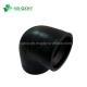 PE100 HDPE 90 Elbow for Water Supply Plastic Electrofusion Fittings DIN Standard