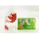 High Glossiness PET Folding Clear Plastic Gift Boxes With Hanger