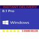 32 / 64 Bit Microsoft Windows 8.1 Pro Original Key Activation License 2 PC