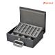 OEM Metal Cash Box , Modern Office Powder Euro Coin Collection Safes