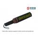 Colleges Security Check Handheld Metal Detector With Alarm Light