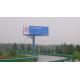 Commercial Digital Steel Structure Outdoor Billboard Advertising , 6M Height