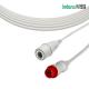 Siemens IBP Adapter Cable compatible to Edward Transducer