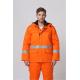EN342 Fire Resistant Winter Jacket , 1% Carbon Fiber Cold Weather Workwear