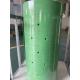 Green Vinyester Resin 3 Inch Fiberglass Tube With Thread Connection