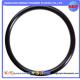 Black EPDM O type rubber ring for sealing