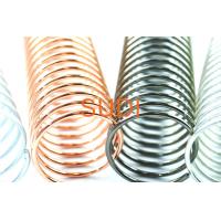 Twin Ring 1.4mm Diameter Metal Spiral Binding Coils For Coil Books
