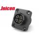 Jnicon Flange Waterproof Panel Mount Power Connector M19 4 Pin With Small Screws