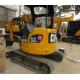 2018 Used Caterpillar Excavator 302.5E Hydraulic Crawler Excavator 30KW Good Condition